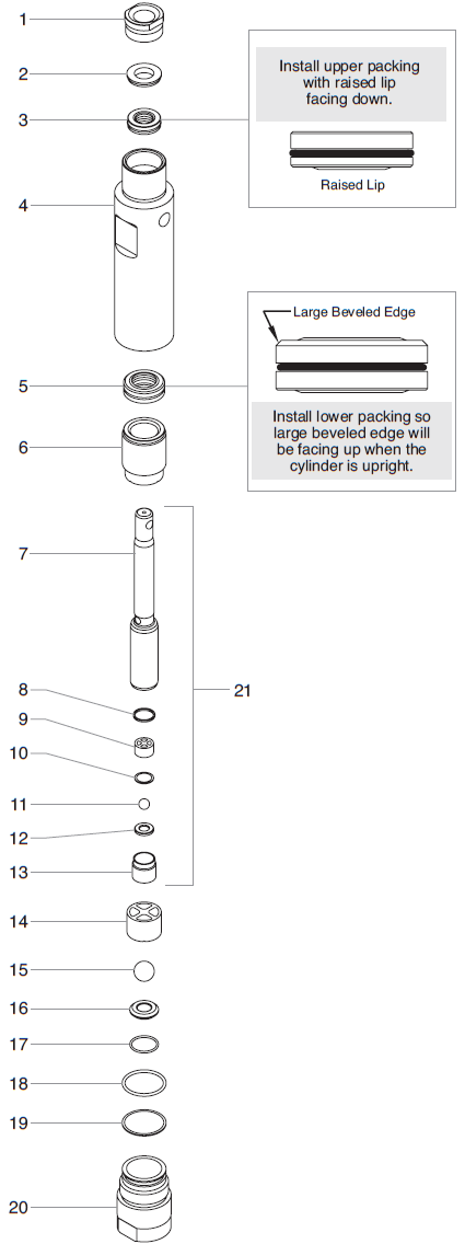 EPX2455 Advantage Series Fluid Section Assembly